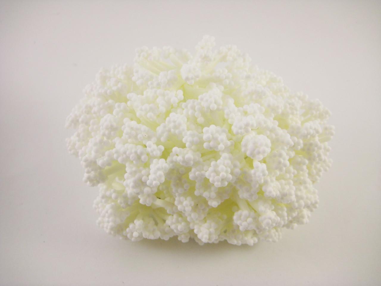 Пупырышки для рукоделия на ветках 12 шт./пучок Белый (1129235800)