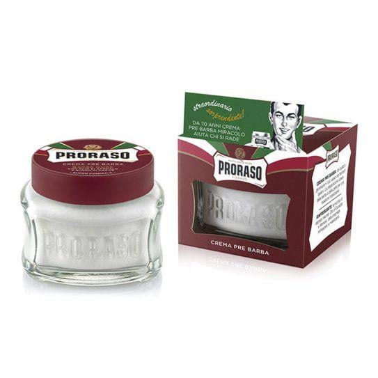 Крем до бритья Proraso Pre-Shave Cream с маслом ши для жесткой щетины 100 мл (8004395001224)