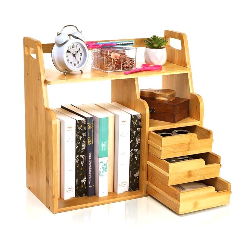 Полка книжная настольная из дерева Кинари Карри (КПА-036003)