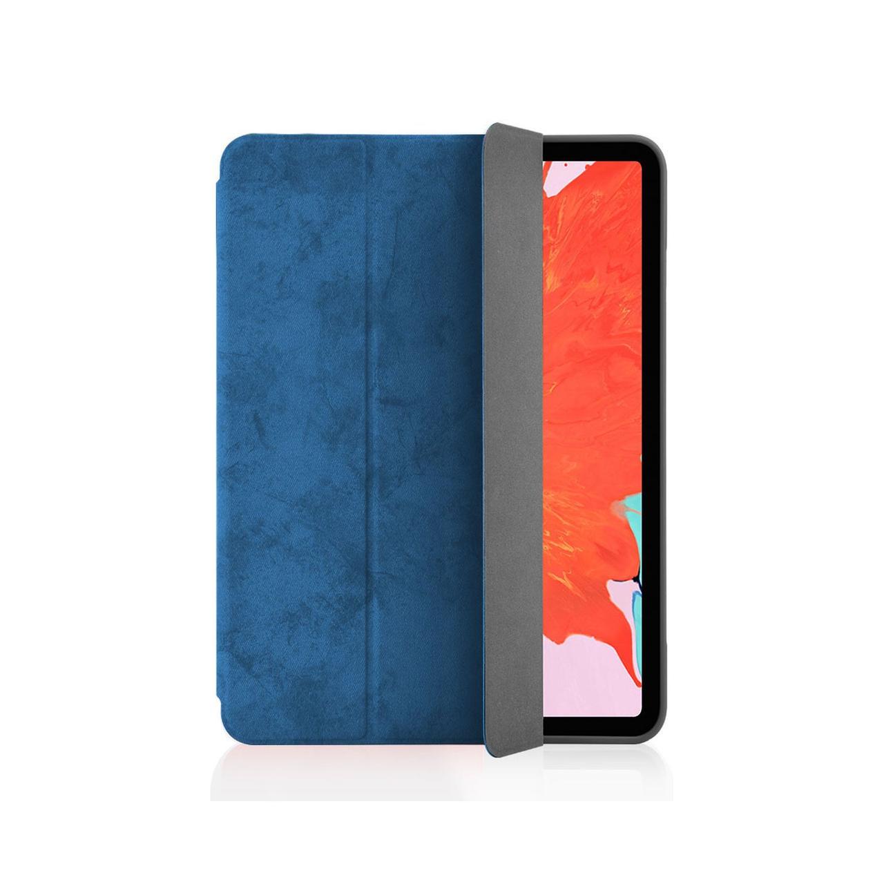 Кожанный чехол-книжка, обложка Comma Leather Case with Pen Holder Series for iPad Pro 12.9 4Gen, Blue - фото 2 Кожанный чехол-книжка, обложка Comma Leather Case with Pen Holder Series for iPad Pro 12.9 4Gen, Blue - фото 2