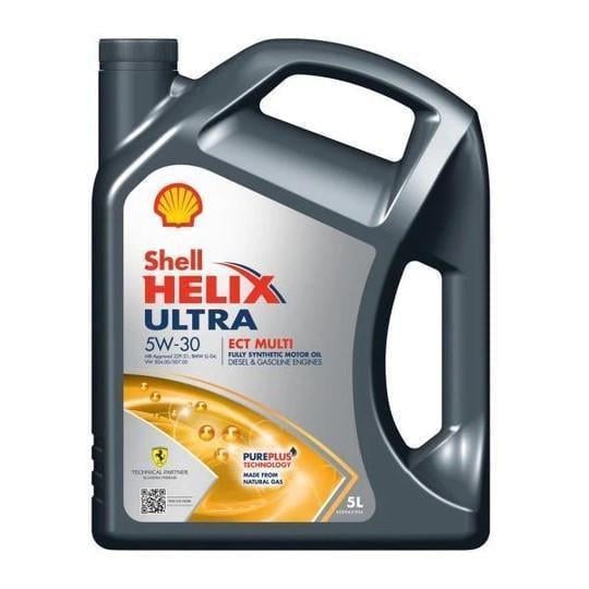 Моторное масло SHELL Helix Ultra ECT MULTI 5W-30 5 л (550058158)