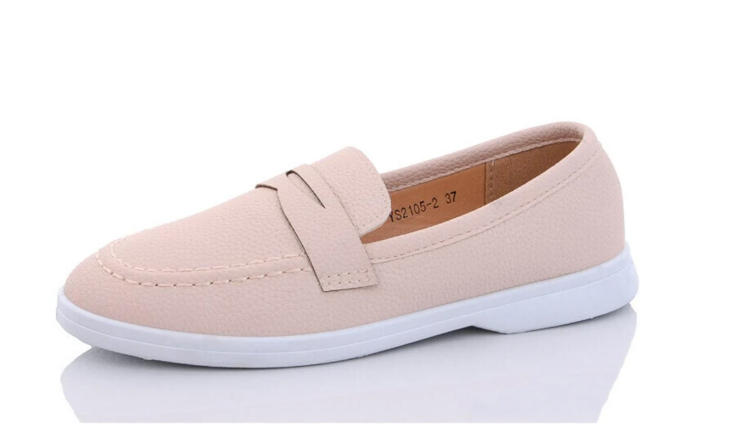 Лоферы женские Swin Shoes Y2105-2 р. 38 Бежевый Лоферы женские Swin Shoes Y2105-2 р. 38 Бежевый