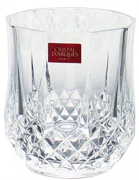 Набір склянок низьких для віскі Cristal d'Arques Longchamp L7555 320 мл 6 шт. Прозорий (169-135-L7555)