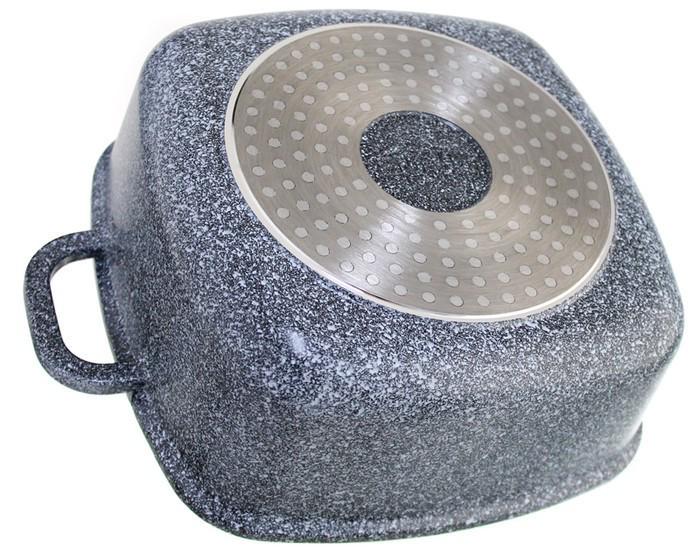 Котел гранитный UNIQUE UN-5208 с крышкой 6,1 л 28 см