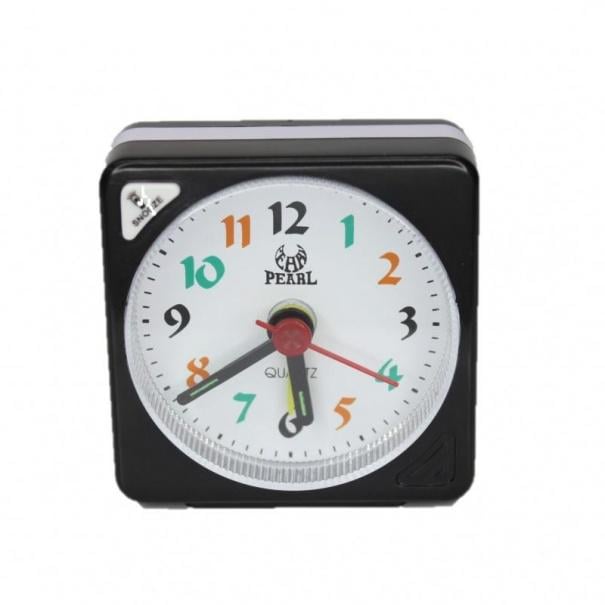 Будильник Pearl Re 5,5х5,5 см Black (3710)