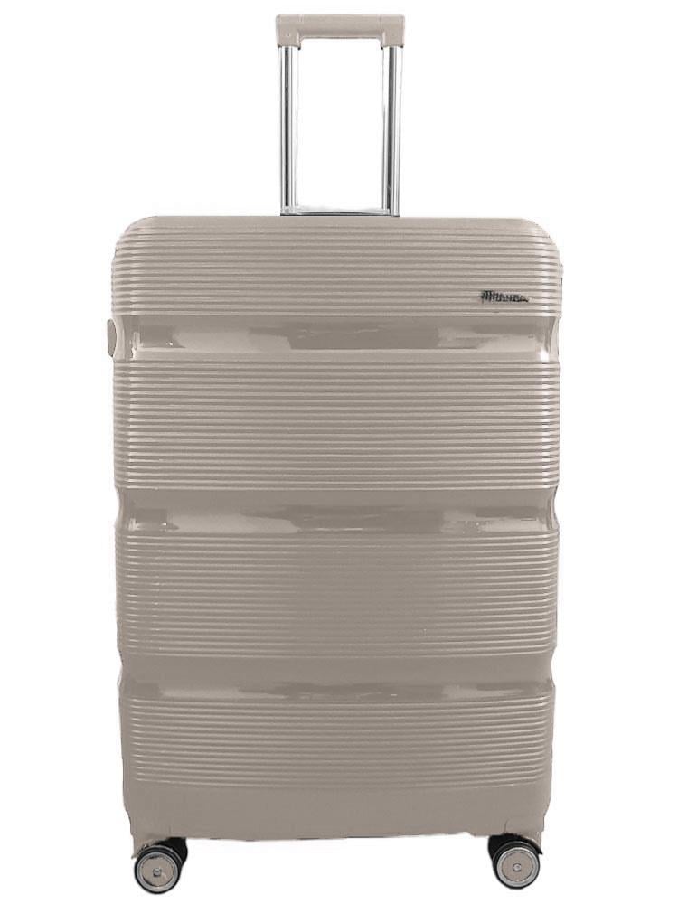 Чемодан большой Milano bag 0307 полипропилен Шампань