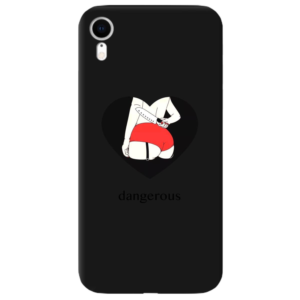 Силіконовий чохол Zorrov для Apple iPhone XR - Dangerous (11170040086051944)