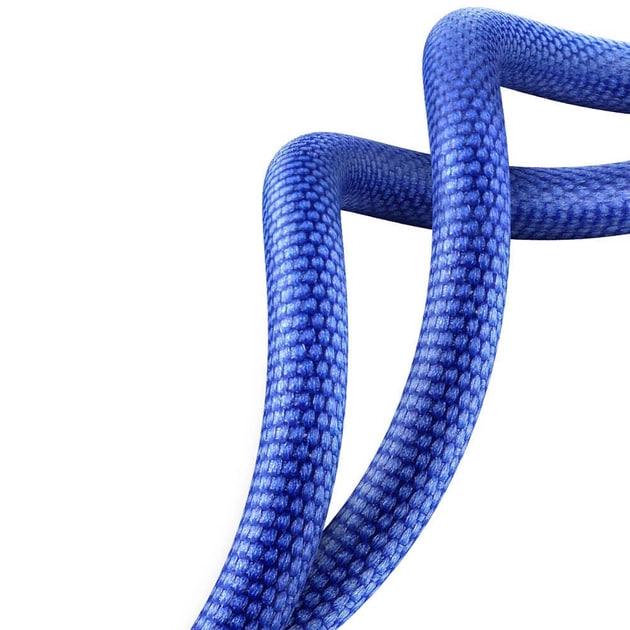 Кабель для швидкого заряджання BASEUS Crystal Shine Series USB Type-C 100 W 5 A 1,2 м Blue (CAJY000403) - фото 7