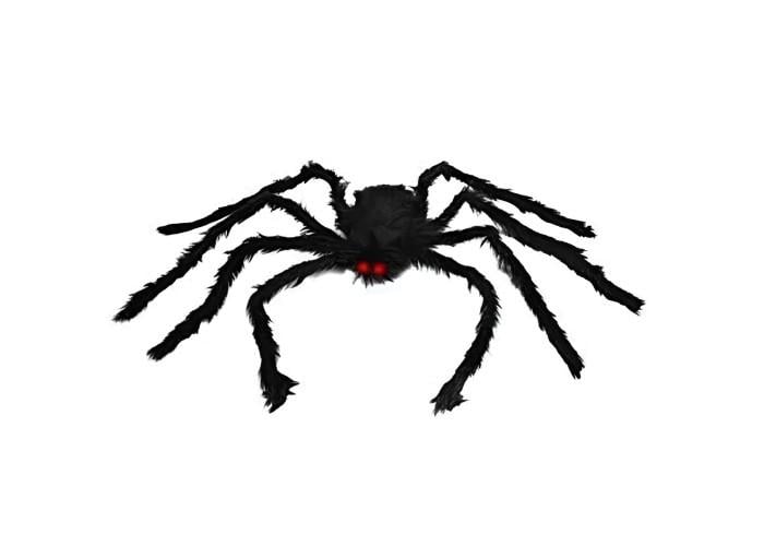 Павук іграшка великий тарантул 75 см Чорний