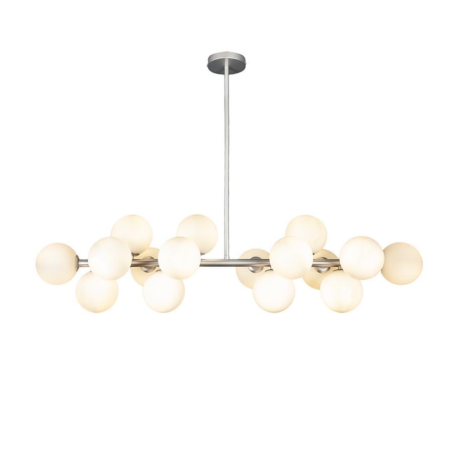 Люстра стельова молекула 7841020-16 GAB/WH S Срібний/Білий - фото 2 Люстра стельова молекула 7841020-16 GAB/WH S Срібний/Білий - фото 2