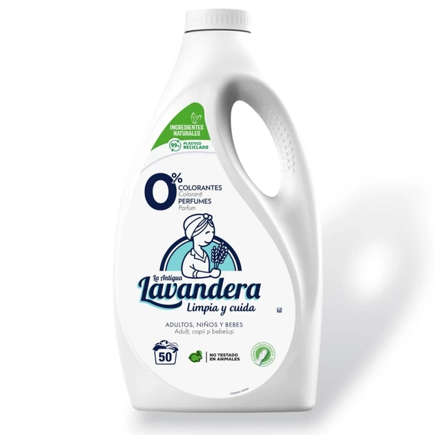 Гель для стирки Lavandera Natural без аромата 2,5 л 50 стирок Гель для стирки Lavandera Natural без аромата 2,5 л 50 стирок