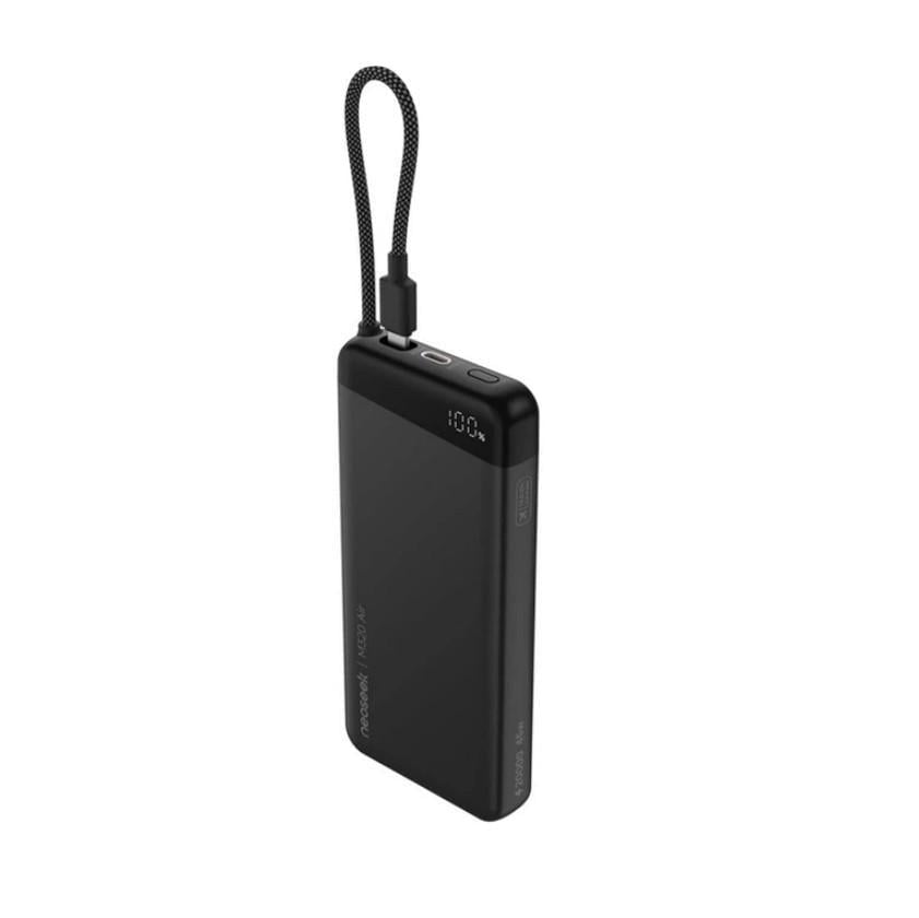 Батарея портативная Neoseek Ultra-Thin M320 Air 55W 20000 mAh с Built in USB Cable iPB2055s Titanium Black (34467837) Батарея портативная Neoseek Ultra-Thin M320 Air 55W 20000 mAh с Built in USB Cable iPB2055s Titanium Black (34467837)