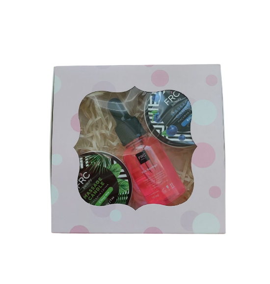 Подарочный набор Новогодний Массажная свеча и масло (1158858764)