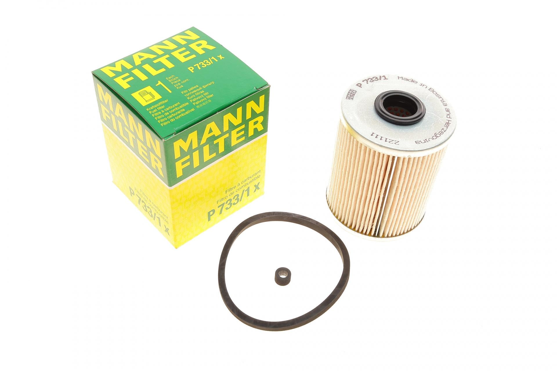Фильтр топливный Mann-Filter для Renault Master/Opel Movano 1,9dTi/2,5D/2,8dTi 98- (P 733/1 X)