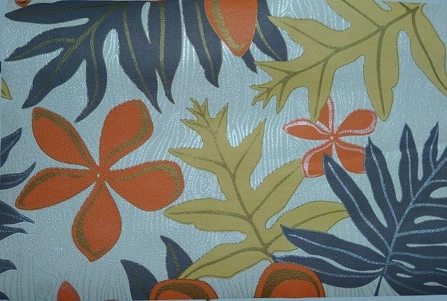 Обои на бумажной основе Шарм 131-01 Гербарий 0,53х10 м Бежевый (63481844545099340e54c1e7)