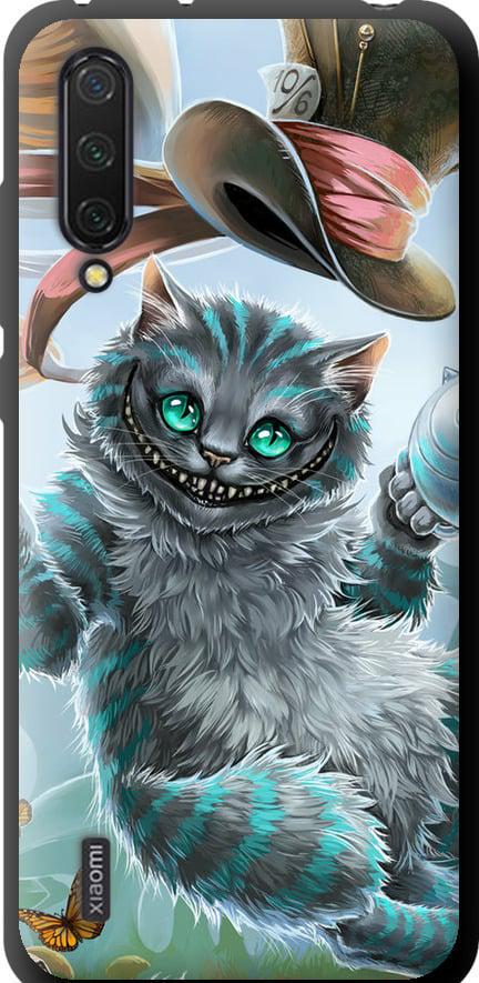 Чехол на Xiaomi Mi 9 Lite Чеширский кот 2 (3993b-1834-42517)
