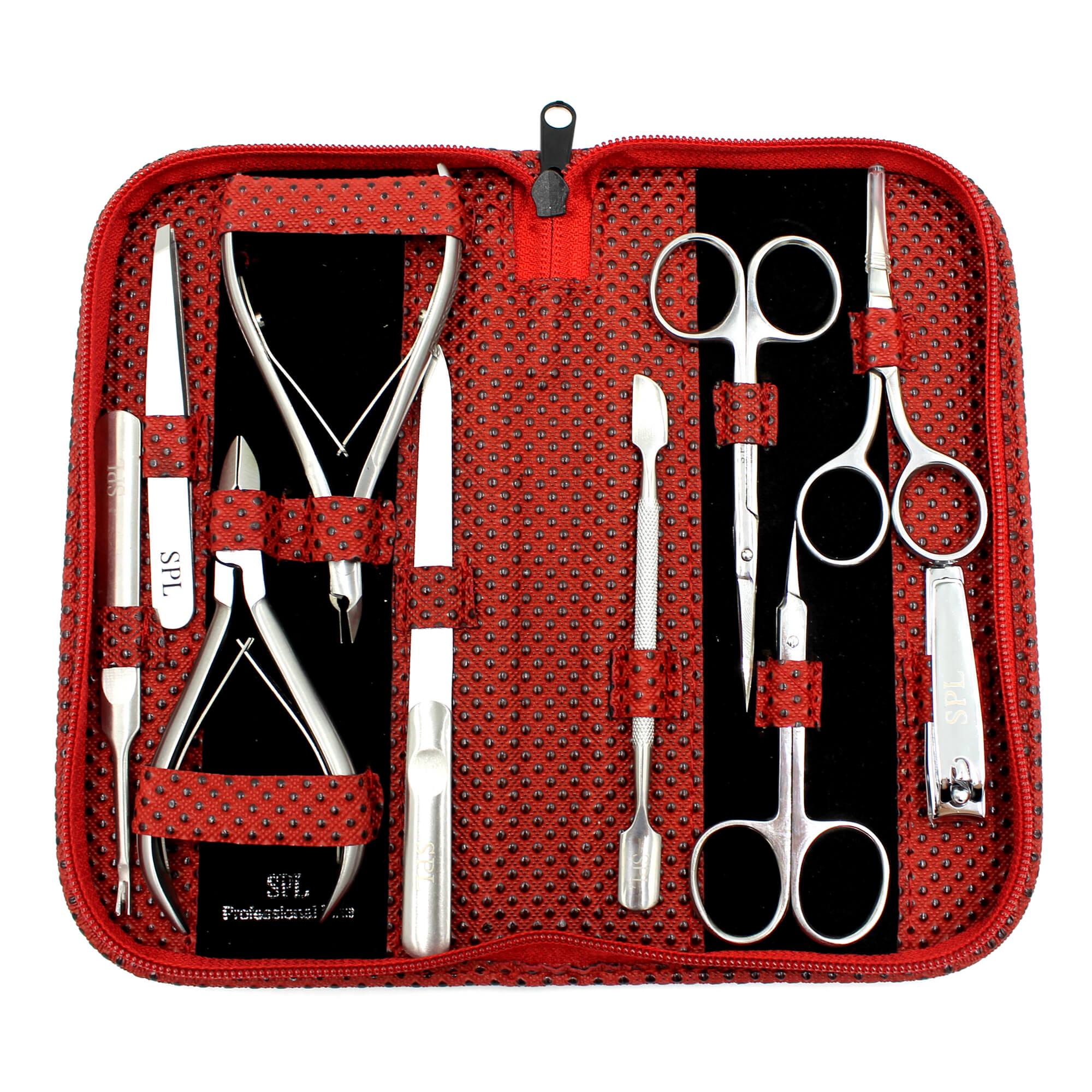 Манікюрний набір SPL Червоний Хуго (77302AE)