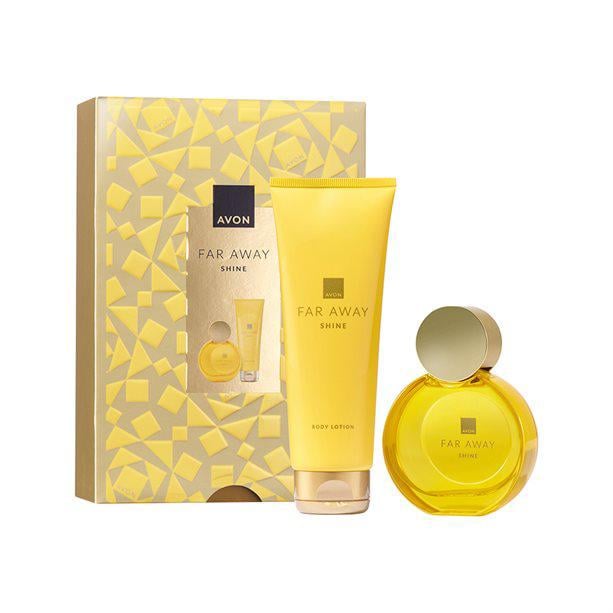 Набір подарунковий Avon Far Away Shine edp 50 мл b/lot 125 мл (158511318)
