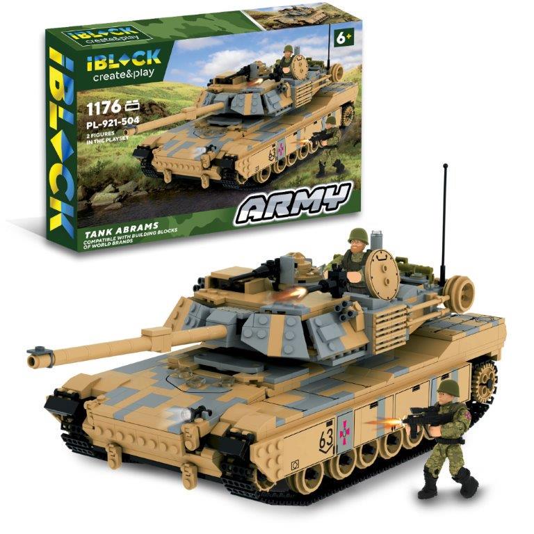 Конструктор Iblock M1 Abrams 1176 деталей (DN-PL-921-504) Конструктор Iblock M1 Abrams 1176 деталей (DN-PL-921-504)
