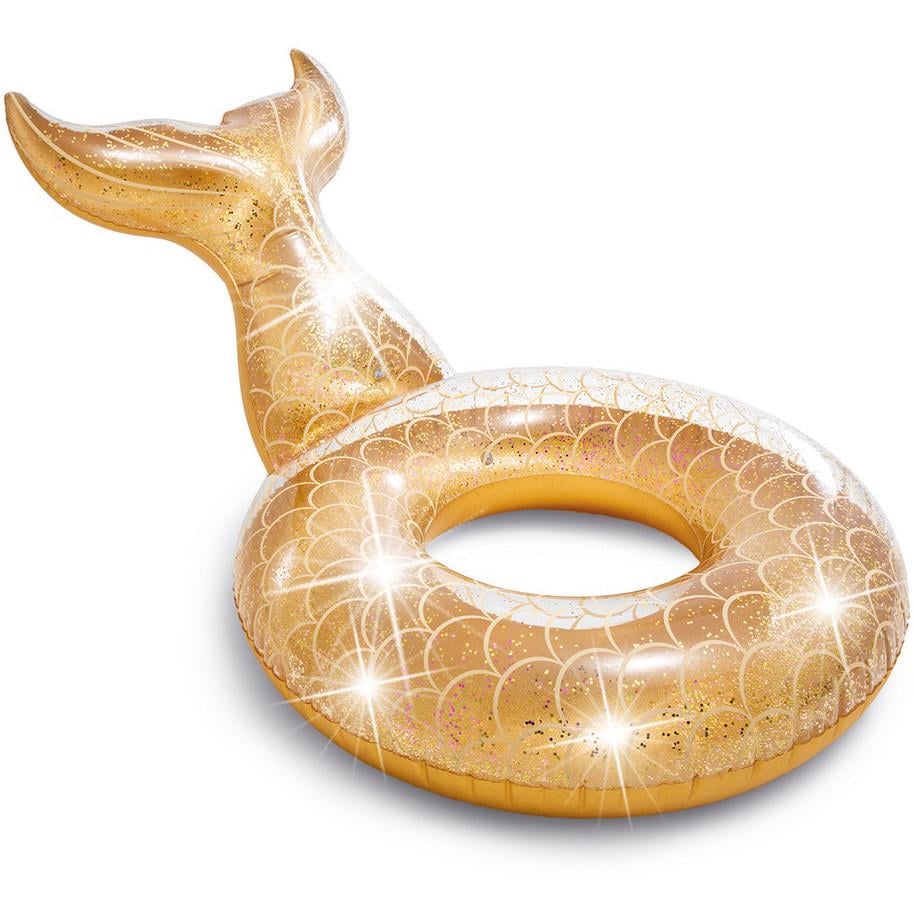 Надувний круг дитячий Intex Хвіст Русалки 56258 147х107х79 см (28443852)