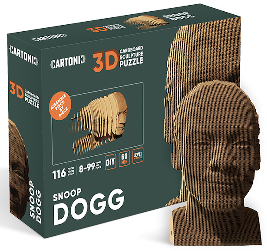 Картонний конструктор Cartonic 3D Puzzle SNOOP (8987160)