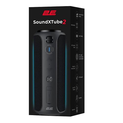 Портативна колонка Bluetooth 2E SoundXTube 2 TWS Black (2E-BSSXT2WBK) - фото 7