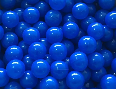 Шарики для сухого бассейна ASD из полимера d 8 см 50 шт. Синий (30627567)