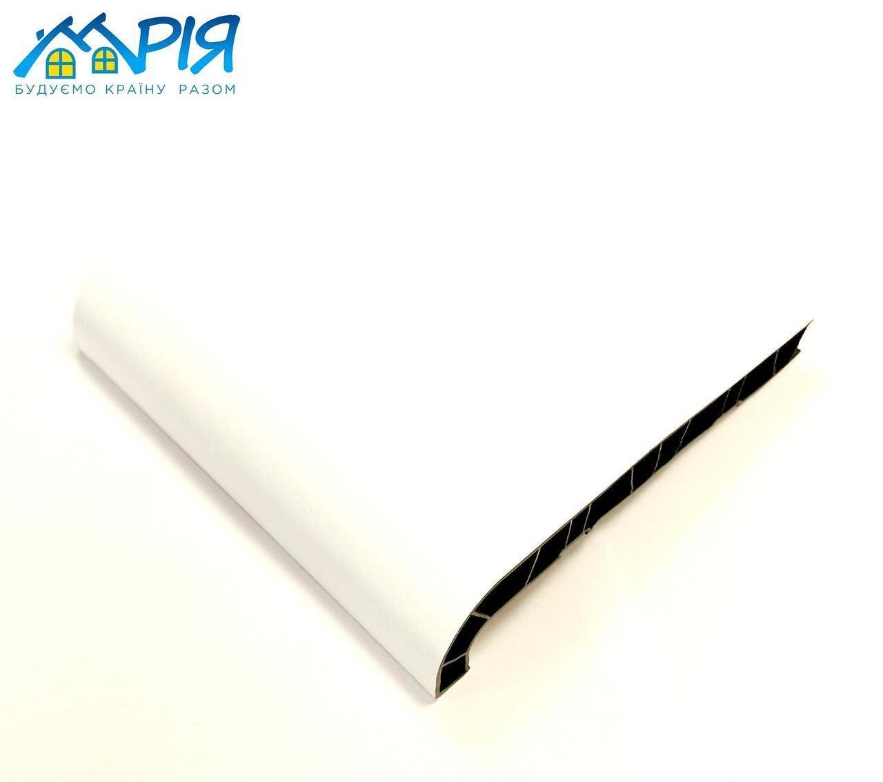 Подоконник Fachmann Mriya ПВХ 570 мм Белый - фото 3