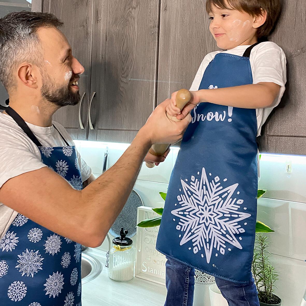 Фартук детский Сolorful Let it snow 42х60 см (FRTCD_22NG009) - фото 3 Фартук детский Сolorful Let it snow 42х60 см (FRTCD_22NG009) - фото 3