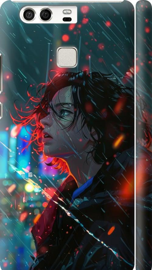 Чехол на Huawei P9 Ночные огни (6096m-347-42517)
