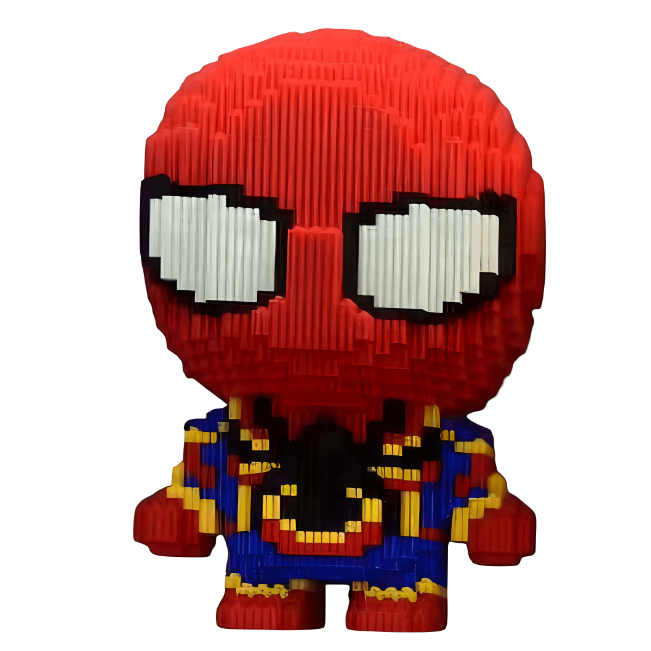 Конструктор 3д Magic Blocks marvel Человек паук брикс (10357) Конструктор 3д Magic Blocks marvel Человек паук брикс (10357)