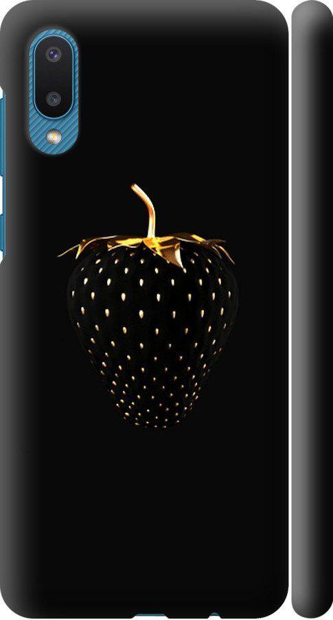 Чехол на Samsung Galaxy A02 A022G Черная клубника (3585m-2260-42517)