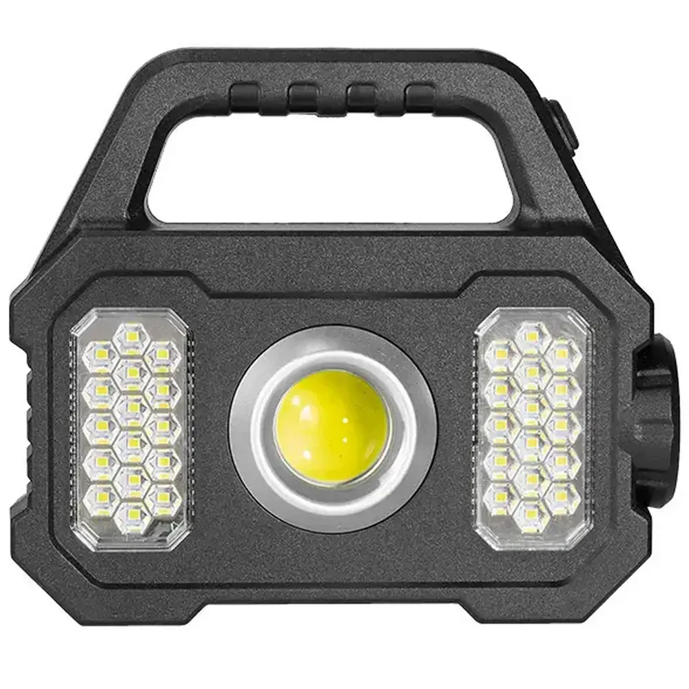 Ліхтар ручний прожектор YT-880B з USB-зарядкою з сонячною панеллю 7 режимів 1200 мАч (234564572) - фото 7 Ліхтар ручний прожектор YT-880B з USB-зарядкою з сонячною панеллю 7 режимів 1200 мАч (234564572) - фото 7