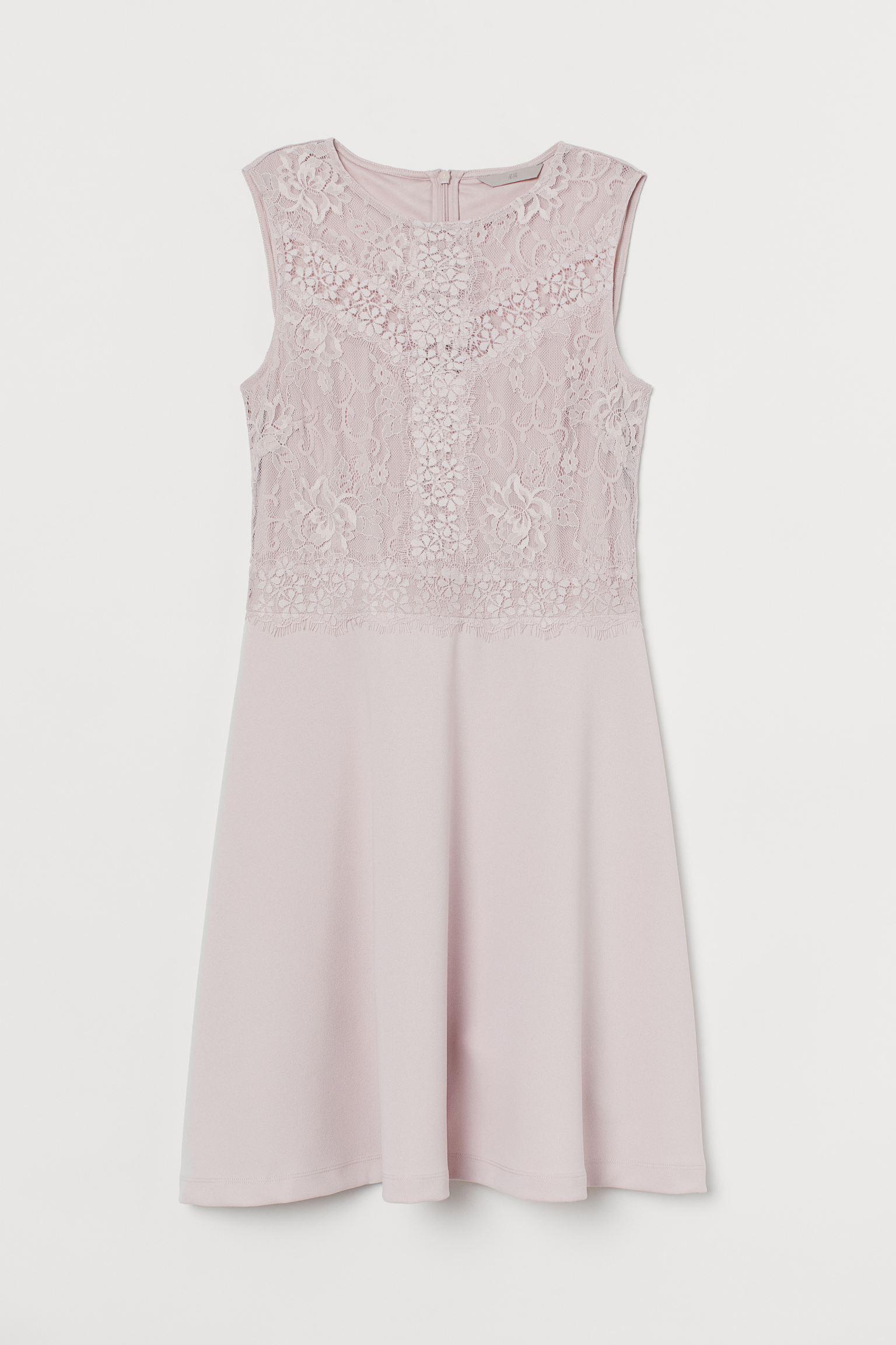 Платье H&M L Пудровый (27038673651)