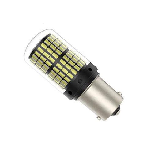 Лампа в автомобіль LED 1156 BA15S P21W 144 SMD 3014 Білий