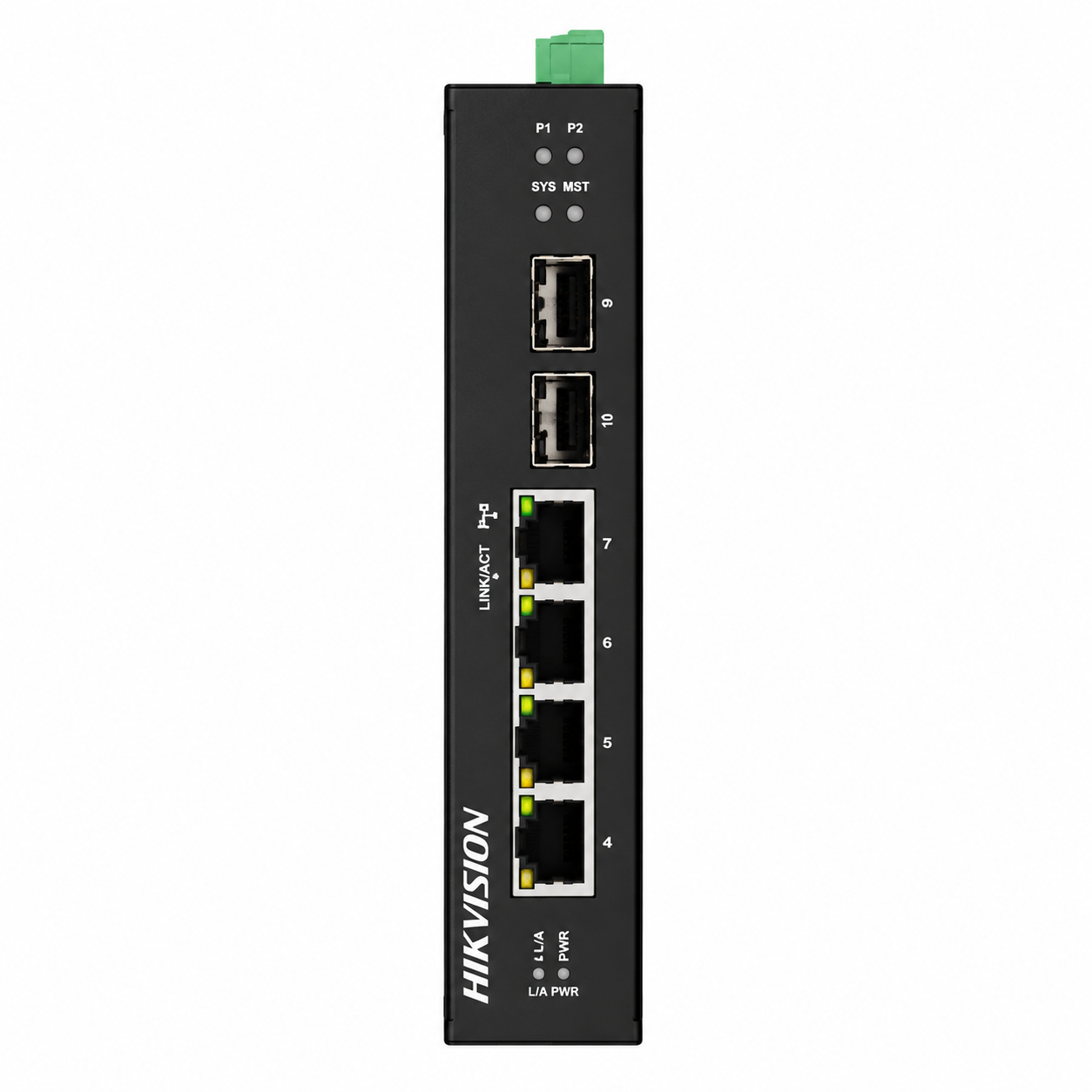 Комутатор 4 порти некерований Hikvision DS-3T0506HP-E/HS POE (2863456224)