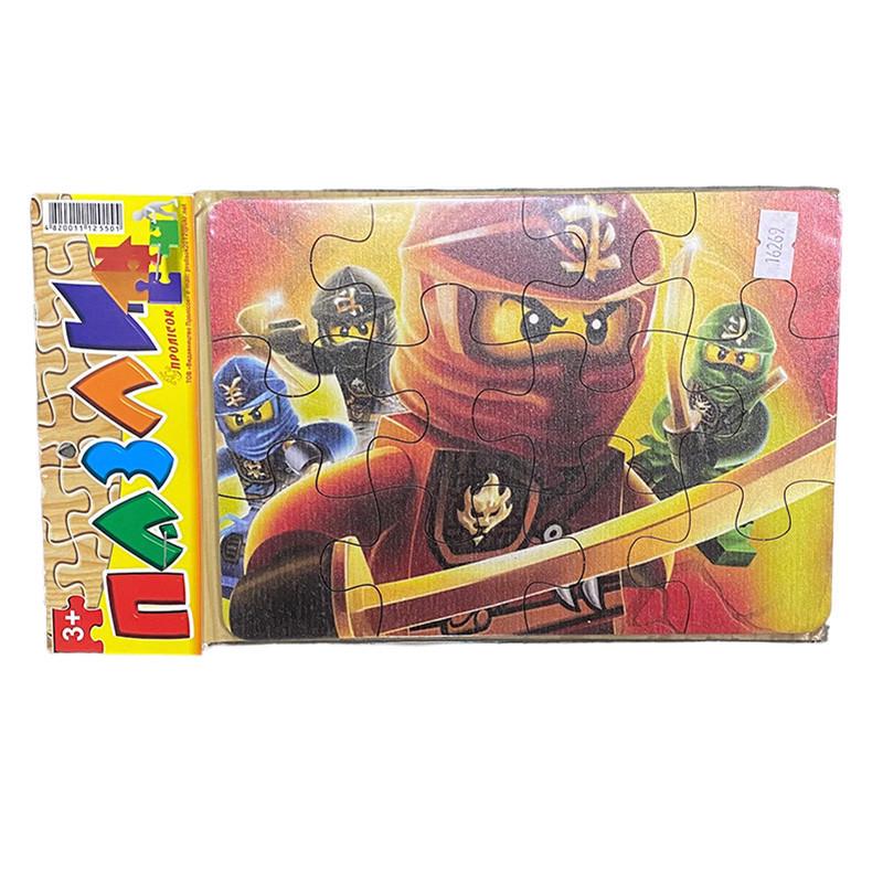 Пазл деревянный Нинзяго 1 (R12001)