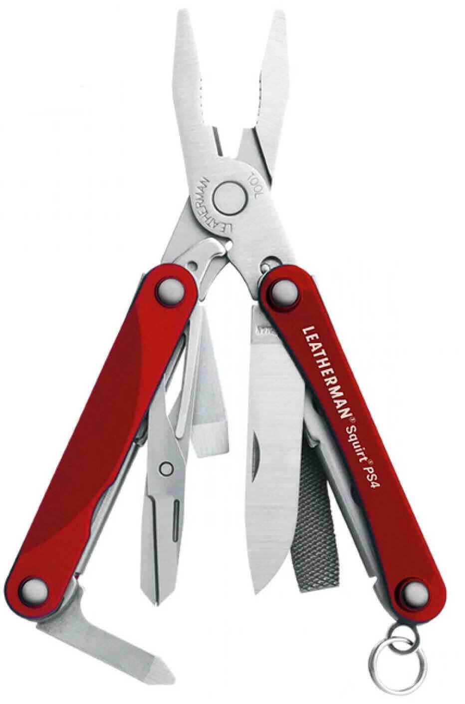 Мультитул Leatherman 831227 Squirt PS4 RED (6200004130)