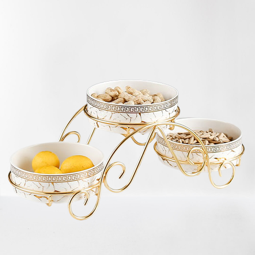 Підставка для фруктів Stenson Corinthian YG01094-W (ead2cbc0)