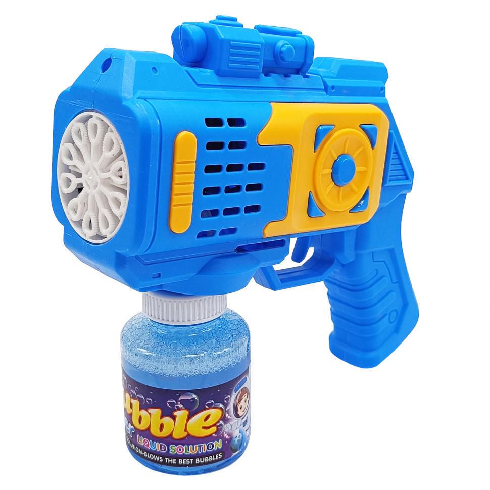 Генератор мильних бульбашок Бластер 666-1підсвічування Blue (RLT53190)