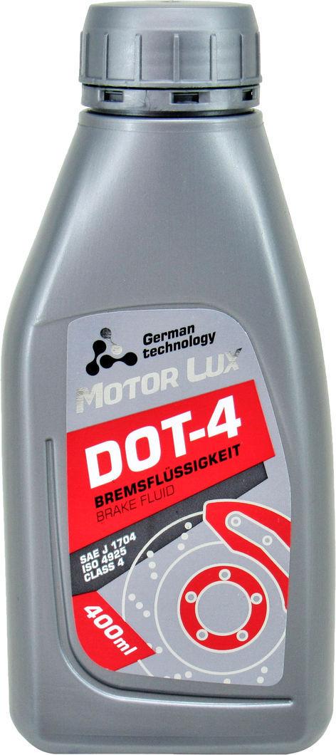 Тормозная жидкость MOTOR LUX DOT-4 0,4 л (0120590)