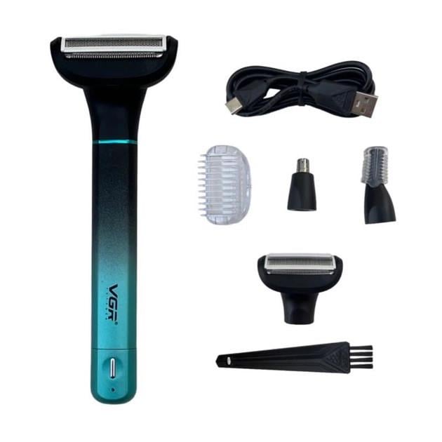 Электробритва VGR V-625 3в1 аккумуляторная с подставкой IPX5 (2543256256)