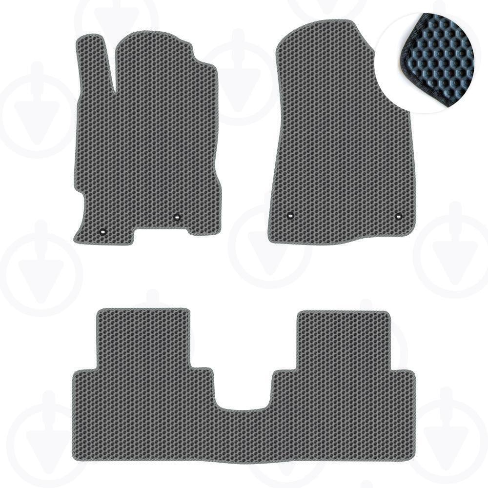 Комплект ковриков в салон Star-Tex для Acura RDX I 2006-2009 р. EVA/Сота большая Серый (10012-03-22-42)