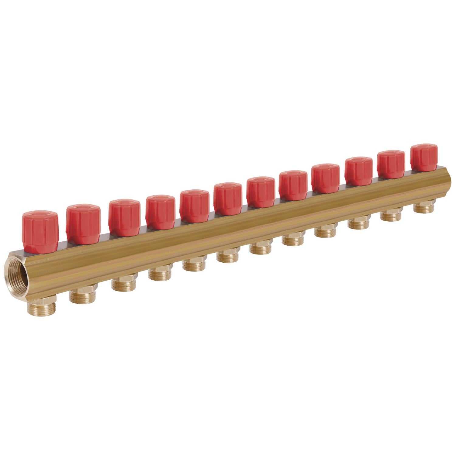 Коллектор для водопровода ICMA 871105PU0511 12 контуров 1"/3/4" (131630)