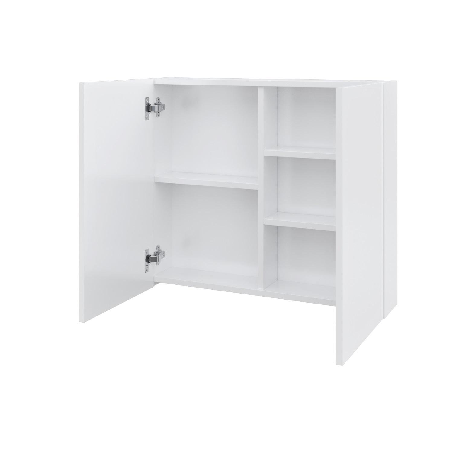 Шафа підвісна MEBLIBUD ERICA з 2-ма дверцятами 70 см Білий (41940/2) - фото 3