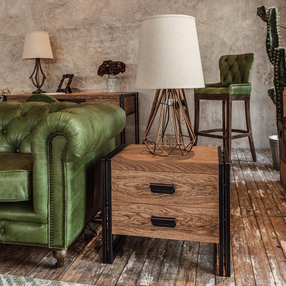 Тумба в стилі лофт EcoLoft (IN-2765)