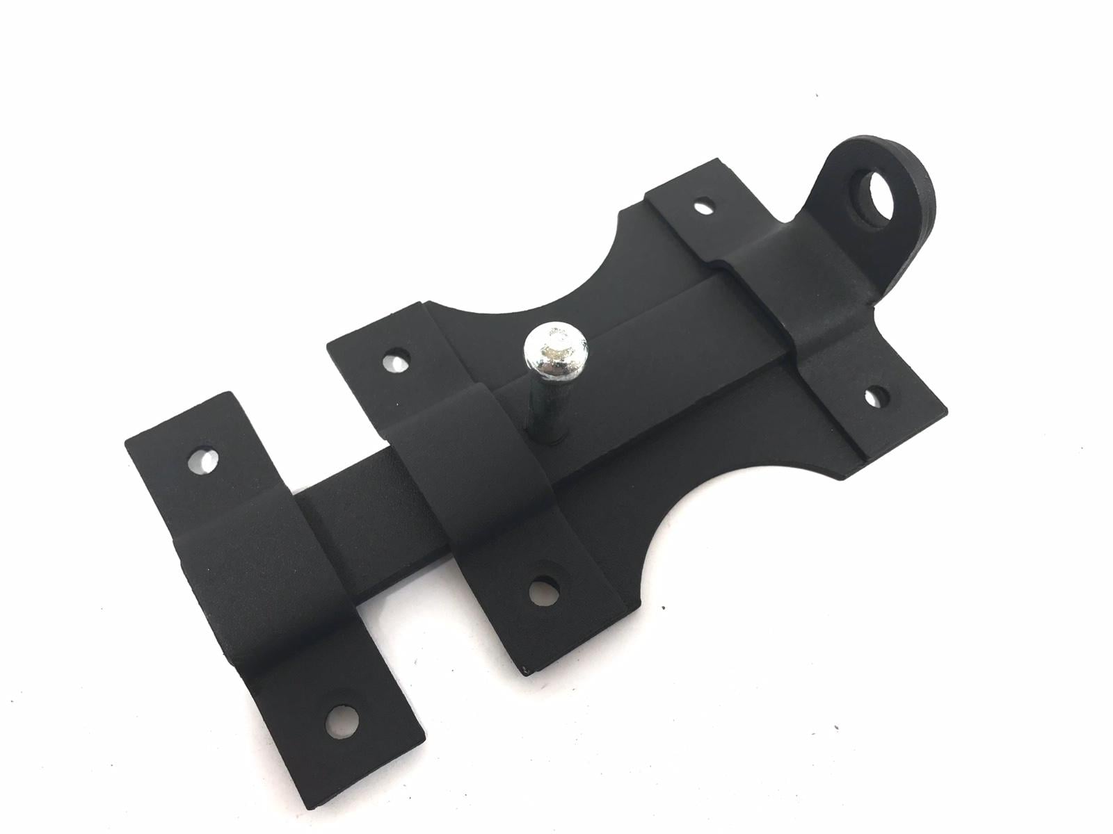 Засув Метелик 100x80 мм Чорний