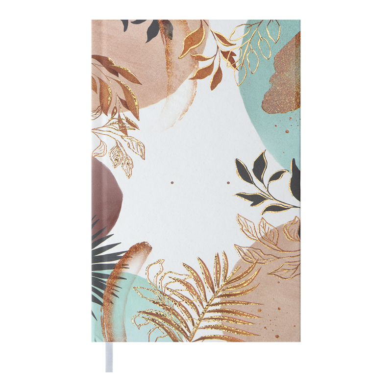 Дневник недатированный Buromax Oasis А6 288 листов линия Разноцветный (BM.2629 37)