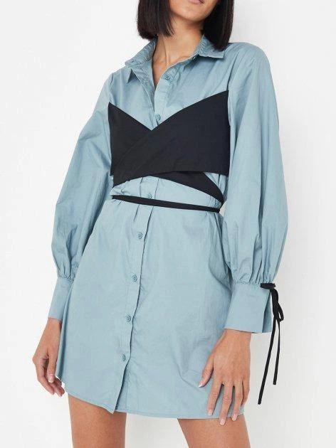 Платье Missguided р. 38 Голубой (CL113042)