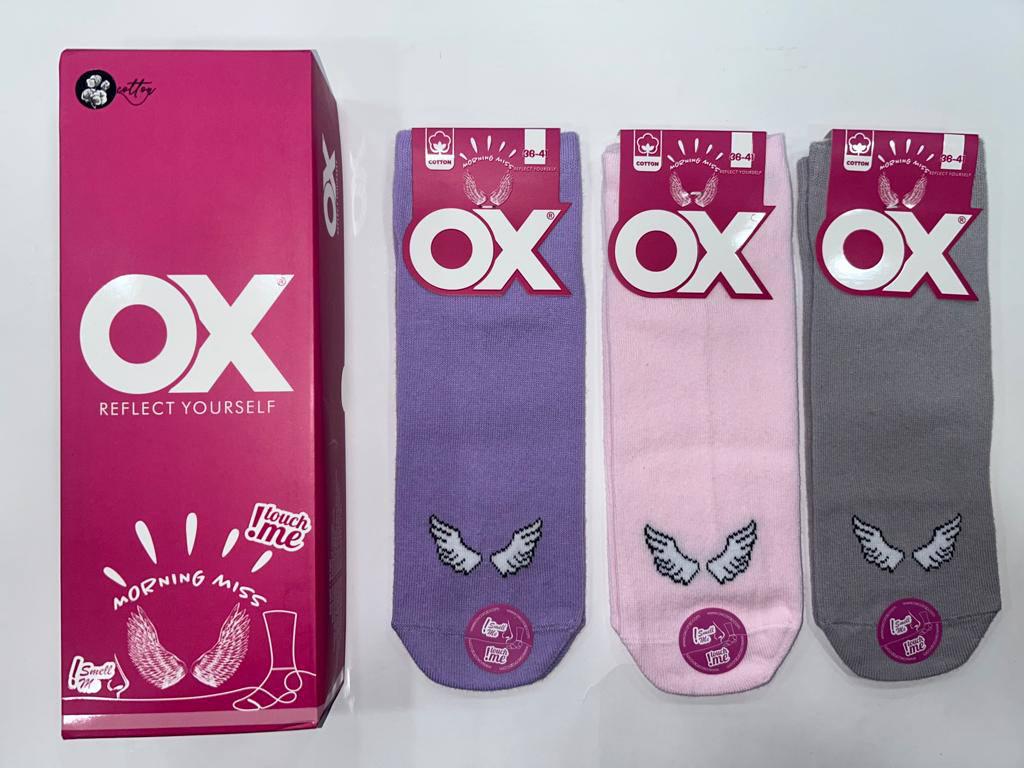 Носки OX 00636x60 Morning Miss женские р. 36-41 Серо-сиреневый